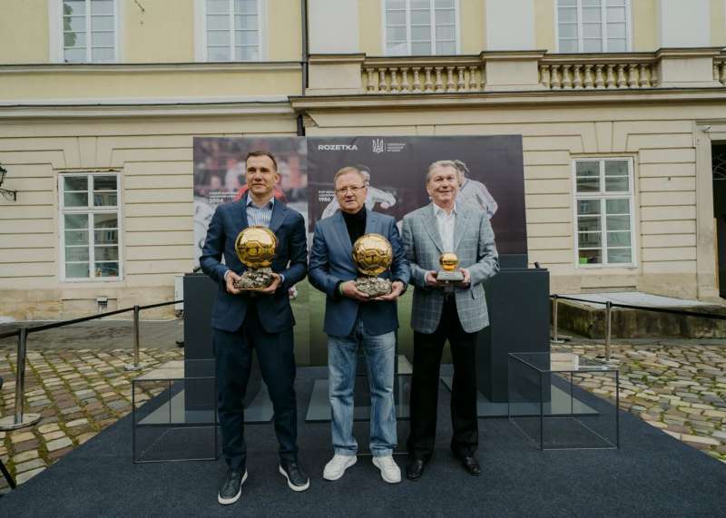 У Вінниці покажуть три «Золоті м’ячі» легенд українського футболу