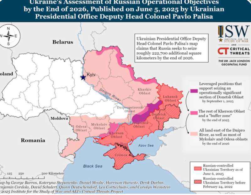 ISW: Захоплення половини України росією малоймовірне