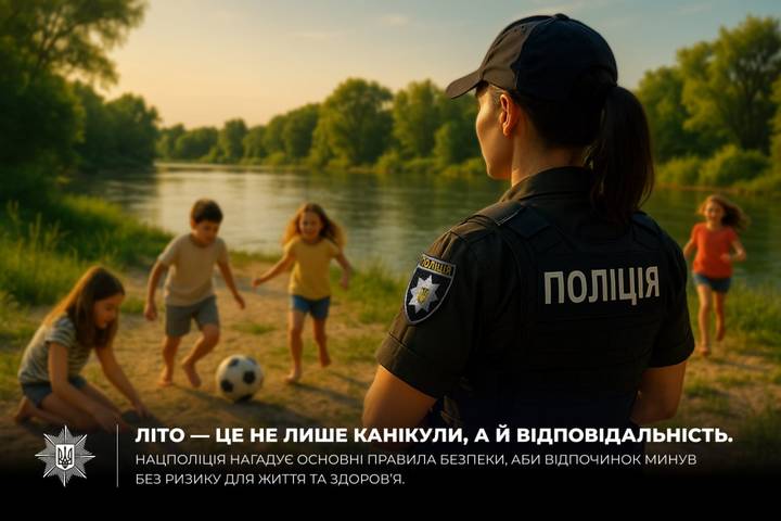 Літо — це не тільки канікули, а й відповідальність