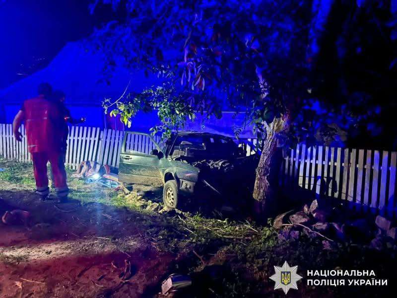 В ДТП у Тульчинському районі загинули водій та пасажир