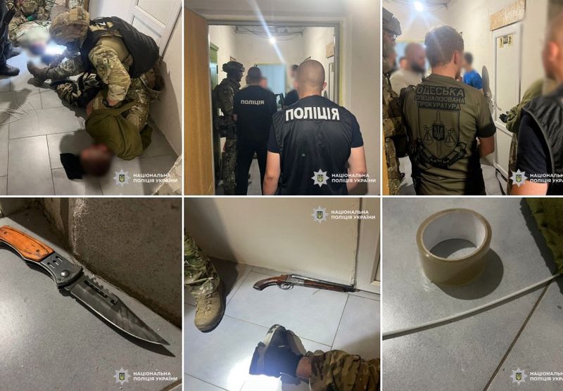 Банда видавала себе за військових і грабувала підприємців