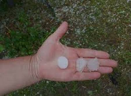 Велетенський град випав на Вінниччині