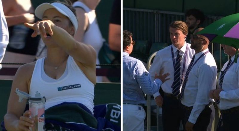 poсійська тенісистка Юлія Путінцева зажадала зупинити матч