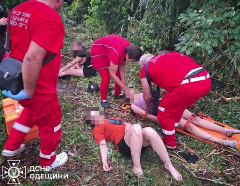 Дерево упало на намет з підлітками: 1 загиблий і 4 постраждалих