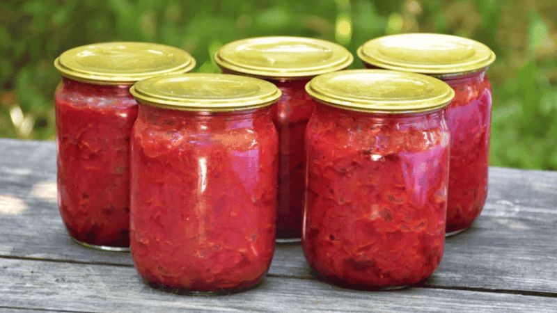 Як приготувати смачну борщову заправку на зиму