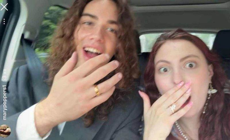 20 літня донька Полякової таки вийшла заміж