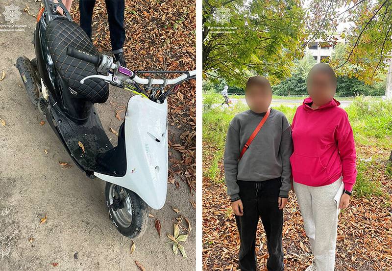 У Вінниці оштрафували матір 13-річного скутериста