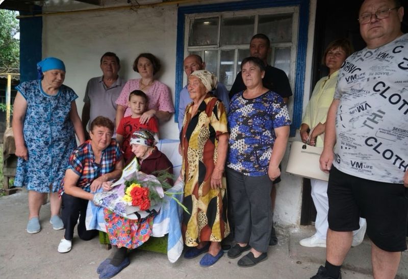 100 річна ювілярка на Липовеччині