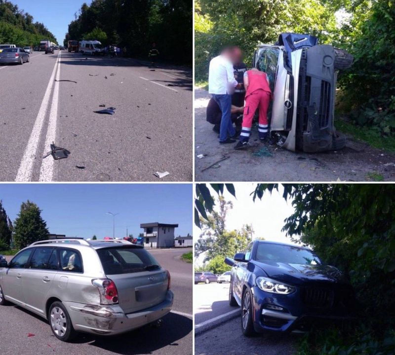 Потрійна ДТП біля Вінниці: є постраждалі