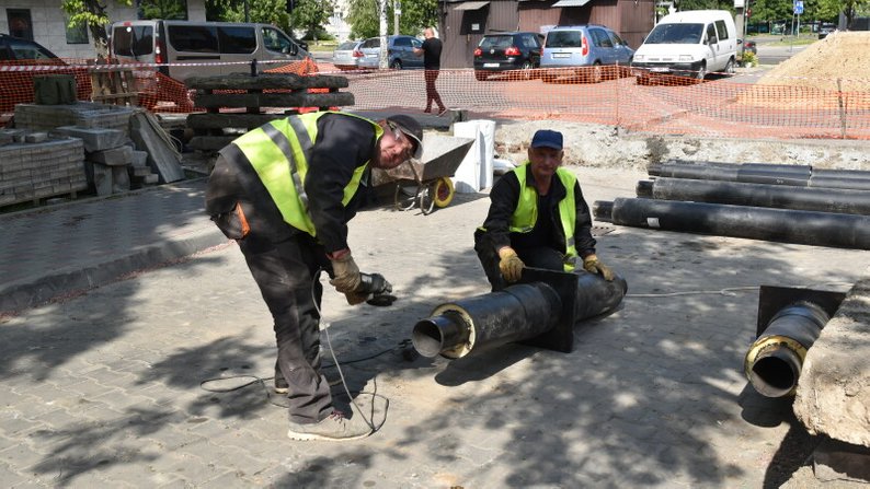 У Вінниці ремонтують теплотраси