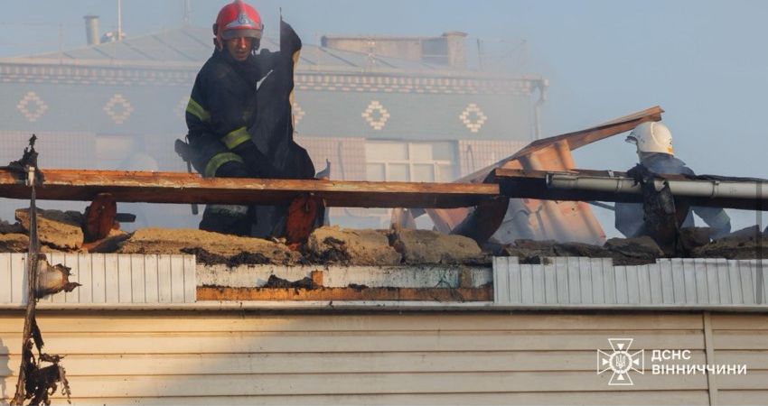 Горіла лікарня у Крижополі