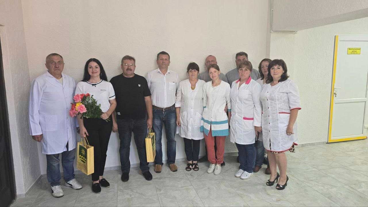 У селі Уладівка Хмільницького району завершено капітальний косметичний ремонт амбулаторії загальної практики сімейної медицини
