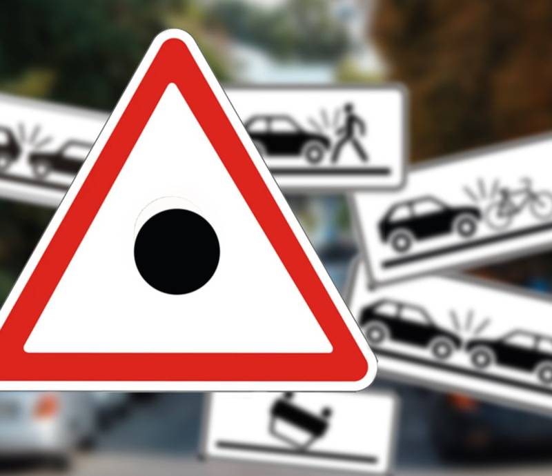 Новий дорожній знак попереджає про небезпеку