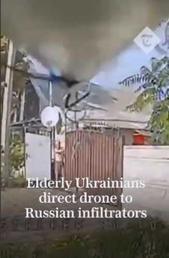 В Покровську літня пара вказала українському дрону на замаскованих окупантів, які проникли до міста