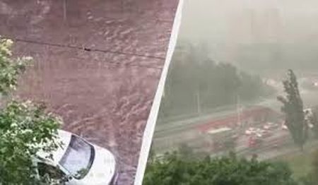 Центр столиці пішов під воду