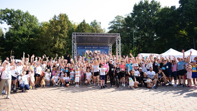 У Хмельницькому понад 400 учасників взяли участь у масштабному забігу «Активні парки з МХП»