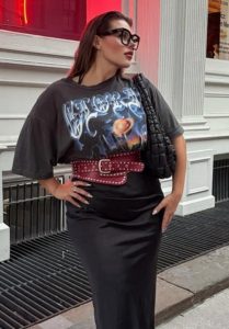 Заріцька в екстравагантних окулярах показала свої нью-йоркські вихідні