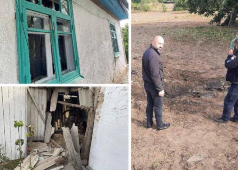 В Бершаді – влучання дрона  рашистів