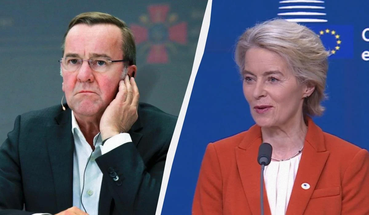 Пісторіус розкритикував заяви Урсули фон дер Ляєн щодо гарантій безпеки для України