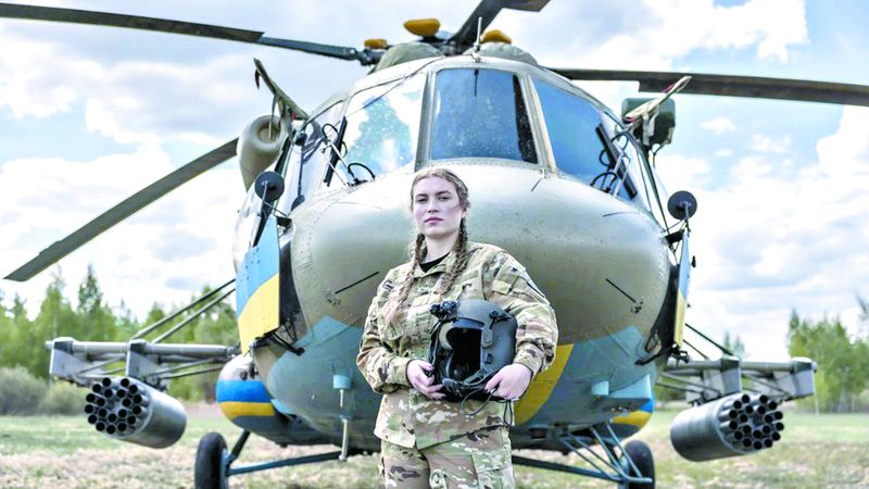 Єдина пілот Катерина нагороджена орденом «За мужність»