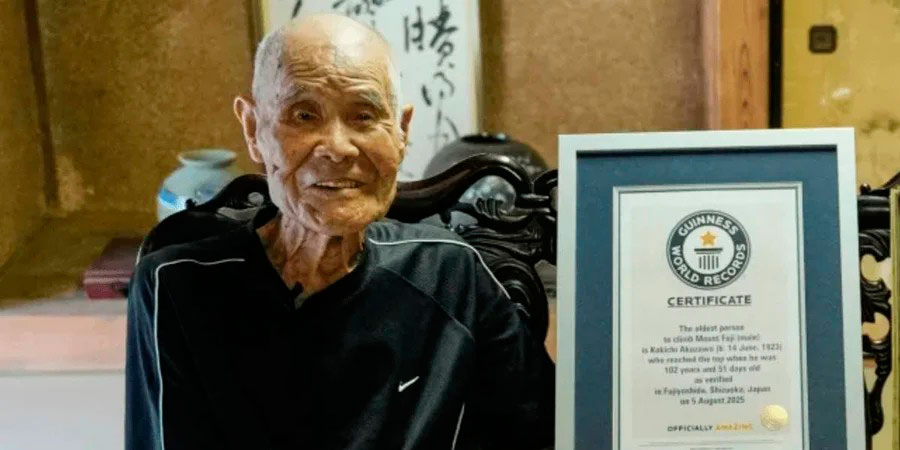 102-річний японець поділився секретом довголіття