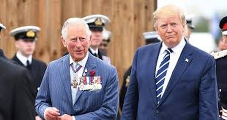 Трамп під час урочистої зустрічі з королем Чарльзом ІІІ залишив його позаду і пішов поряд з гвардійцем