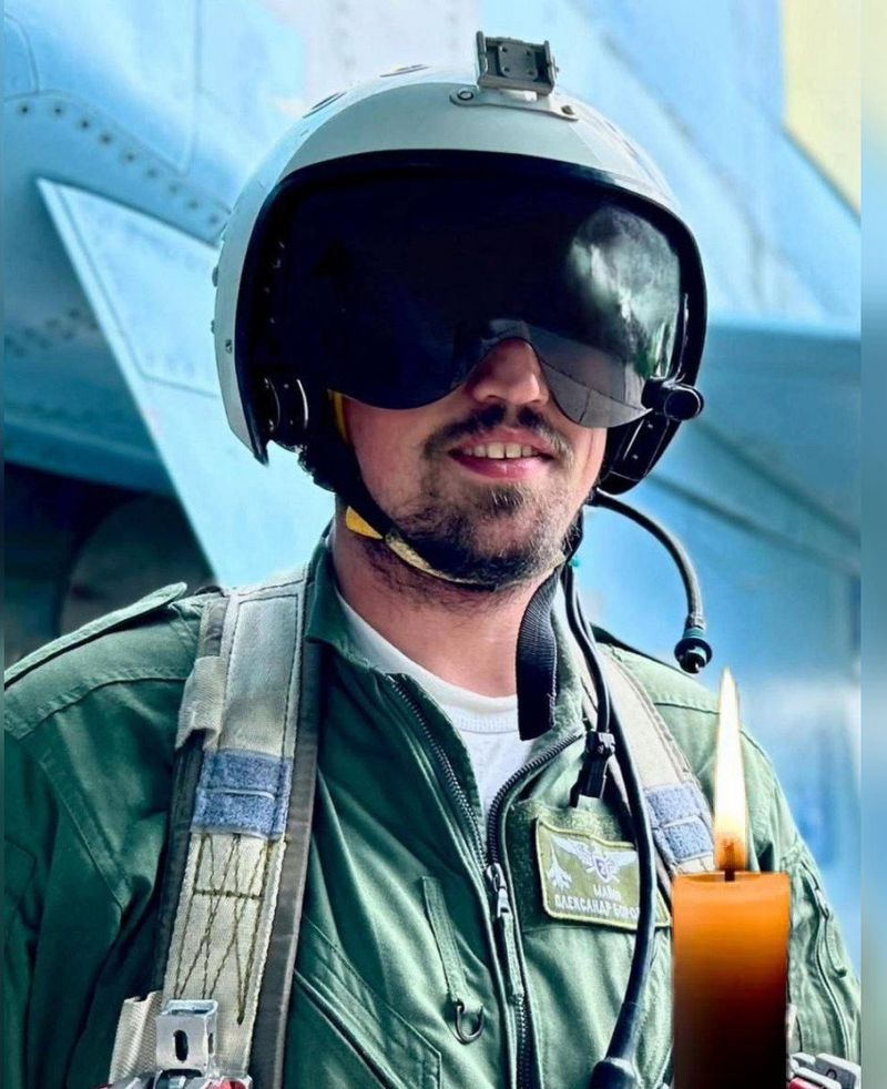 На Запорізькому напрямку загинув льотчик Су-27 39-ї бригади тактичної авіації майор Олександр Боровик