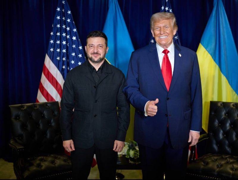 У нас була продуктивна зустріч із Дональдом Трампом на полях ГА ООН, і я вдячний Президенту Трампу за цю можливість