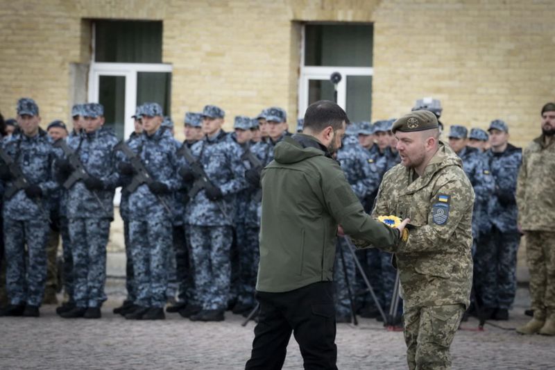 59 Вінницьку бригаду нагороджено бойовою стрічкою «За мужність та відвагу»