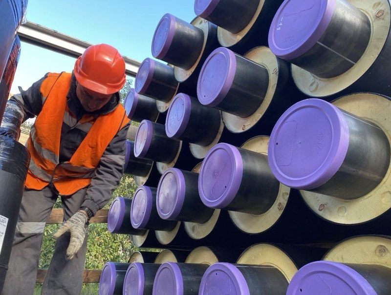 З Латвії надійшли нові труби для тепломереж у Вінниці