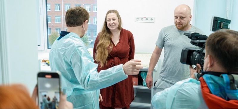 Відремонтоване відділення відкрили у «Центр матері та дитини» Вінниці