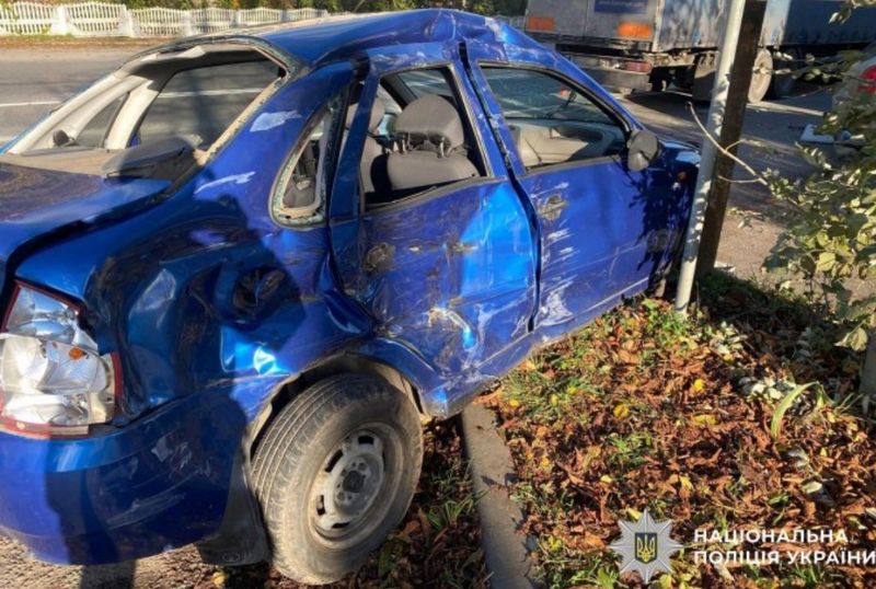 Діти постраждали у ДТП у Літині