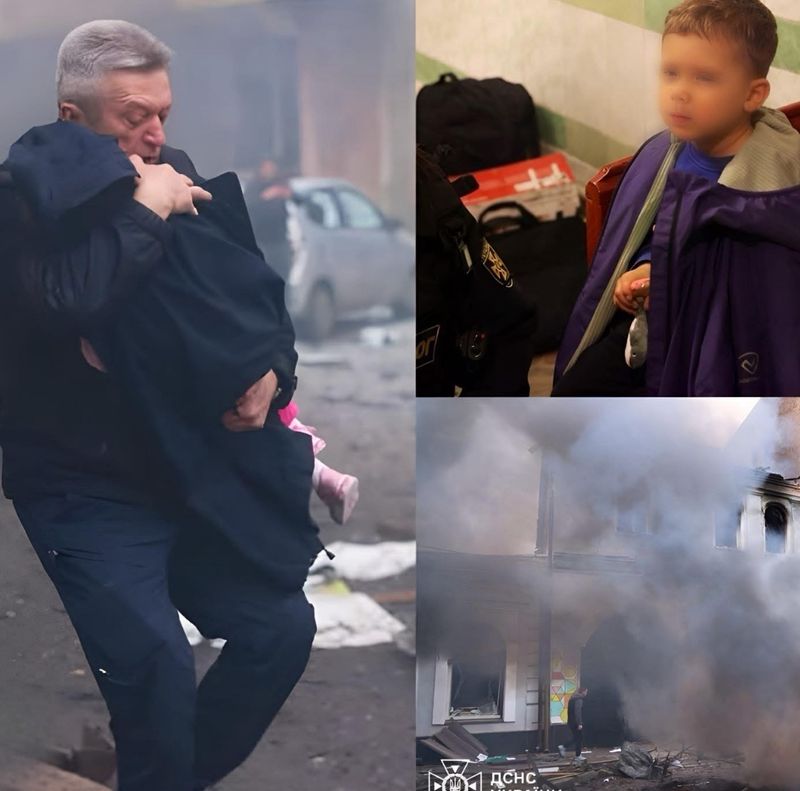 «Де моя дитина??!!» — Ці слова — крик переляканої матері, який чути на короткому відео після того, як російські дрони вдарили по дитячому садку в Харкові, де всередині було 48 дітей