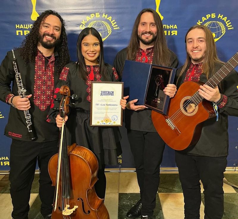 Гурт колумбійця Янко отримав національну премію України