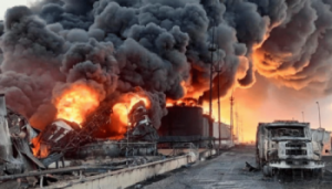 Брехня: «російський нафтогазовий сектор стабільно працює і успішно переорієнтувався на нові ринки», — заявив путін.