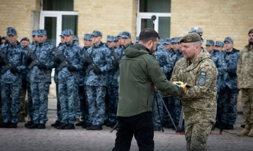 59 Вінницьку бригаду нагороджено бойовою стрічкою «За мужність та відвагу»