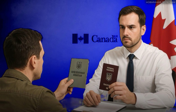 Канада вимагає в українських чоловіків надати їхні військові документи.
