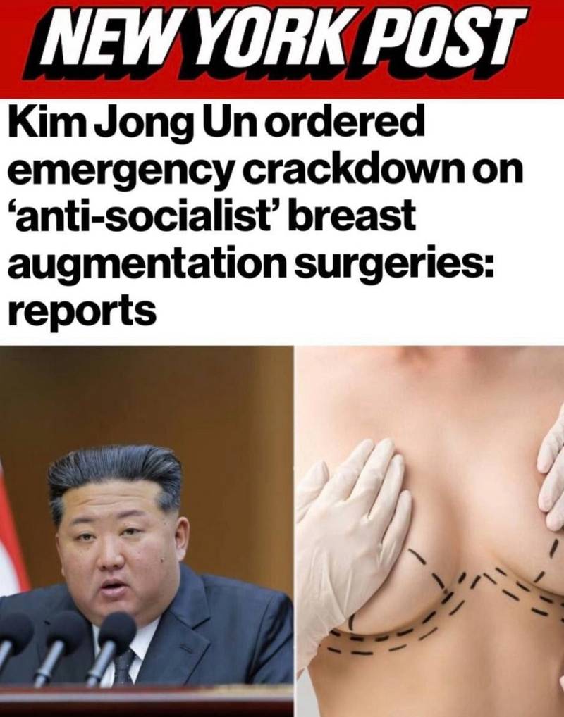 Кім Чен Ин заборонив великі груди в Північній Кореї, — New York Post