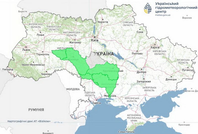 Очікується підвищення рівня води в Південному Бузі та Дністрі