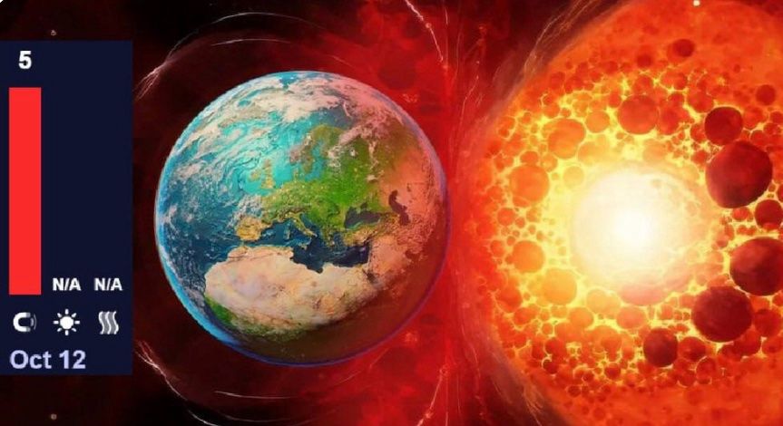 Завтра Землю накриє магнітна буря з К-Індексом 5, — meteoagent