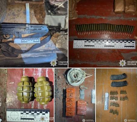 Поліцейські вилучили у жителя Вінницького району автоматичну зброю та боєприпаси