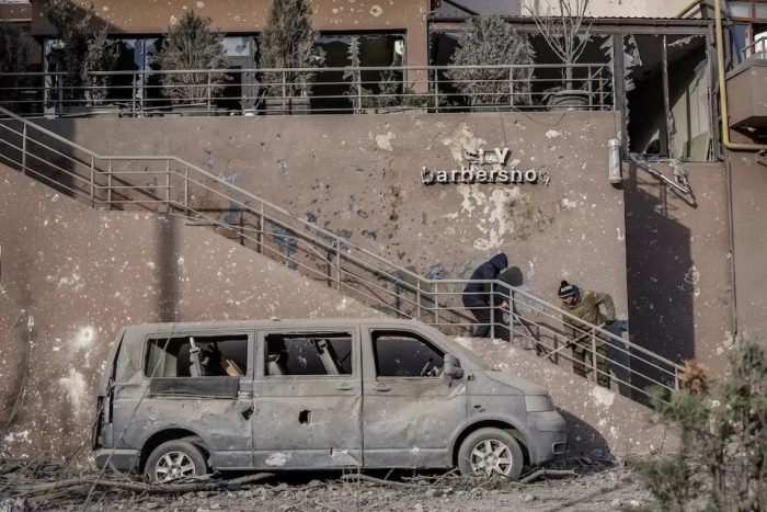 Після влучання по території посольства в Києві Азербайджан викликав посла РФ