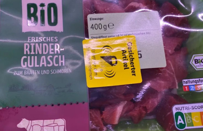 Німецькі супермаркети  встановлюють захист від крадіжок на м’ясо та рибу