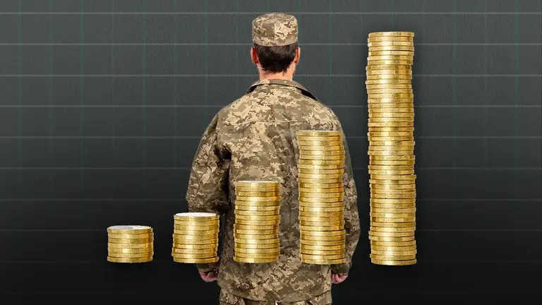 За рік надходження військового збору збільшились в чотири рази
