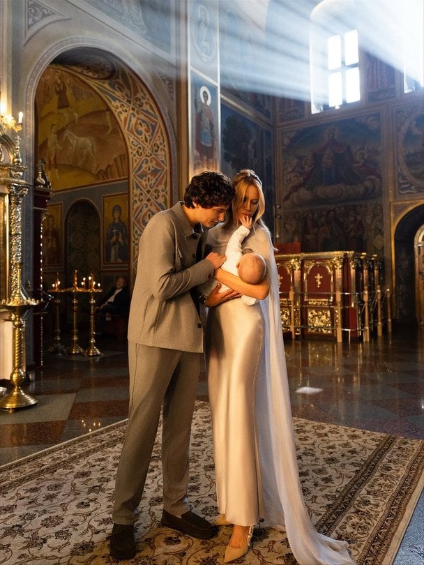 Леся Нікітюк похрестила 4-місячного сина