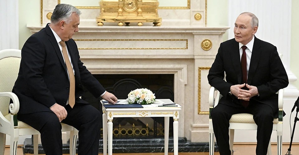 Орбан зустрівся з Путіним у Кремлі