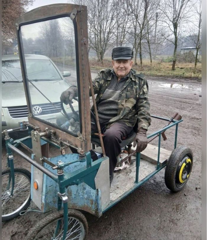 Власноруч зібрав електромобіль чоловік на Вінниччині