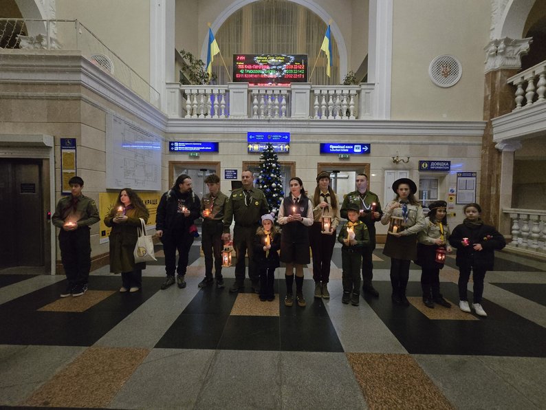 Вифлеємський вогонь миру прибув до Вінниці