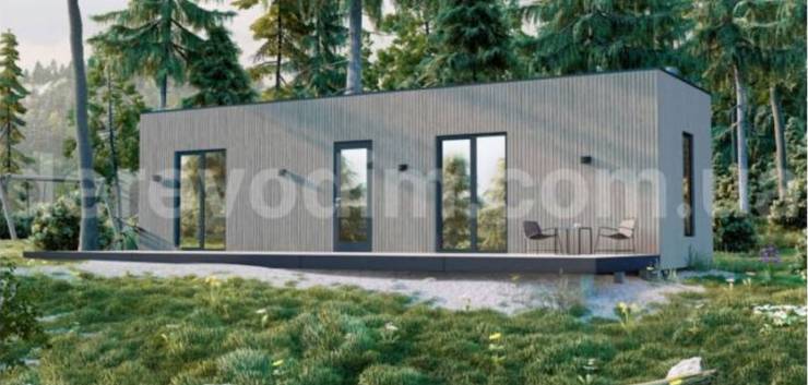 Модульне містечко біля Житомира, в якому кожен будинок обійшовся в 5 мільйонів гривень (~120 000$)