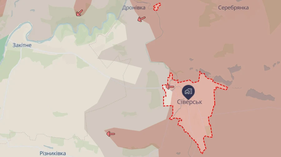 Сили оборони залишили Сіверськ – Генштаб